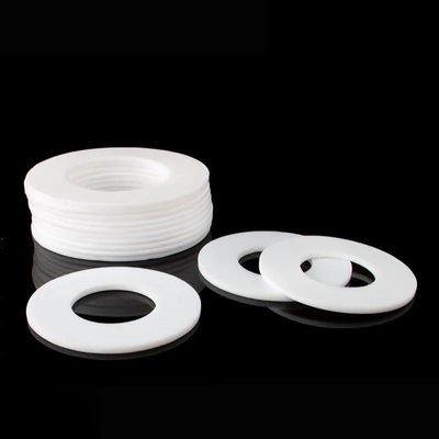 BCOMFY PTFE Gaskets, Flat Plastic Washers for Pumps, Compressors and Stirred Tanks, CS, 2 mm, 3 mm, 100-Pack (10 x 20 x 2)