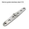 1-Piece Stainless Steel Flush Hinge for Boat Cabin Doors, 5 Sizes view 4