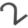 3D Self-Adhesive Black Acrylic House Numbers for Home and Office view 1