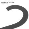 3D Self-Adhesive Black Acrylic House Numbers for Home and Office view 3