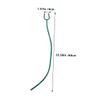 2-Piece PVC Y-Tube Stethoscope Replacement Parts, Green view 2