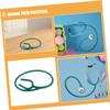2-Piece PVC Y-Tube Stethoscope Replacement Parts, Green view 3