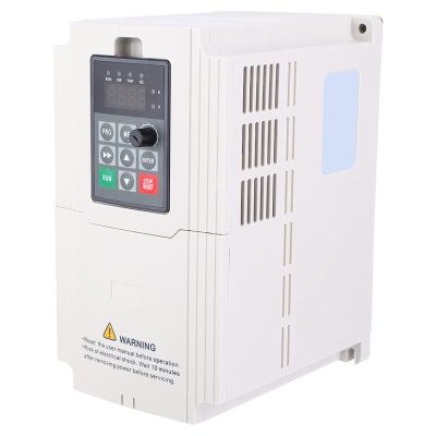 TIKATARER VFD Frequency Converter, 1.5 kW to 7.5 kW, 3 HP, Single-Phase to 3-Phase Converter, 3-Phase 380 V Input and Output