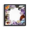arte-tuo Opal White Picture Frame | 50 x 80 cm | Spruce Black | Anti-Glare Plastic Glazing view 1