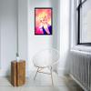 arte-tuo Opal White Picture Frame | 50 x 80 cm | Spruce Black | Anti-Glare Plastic Glazing view 2