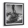 arte-tuo Opal White Picture Frame | 50 x 80 cm | Spruce Black | Anti-Glare Plastic Glazing view 4