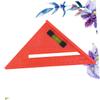 Uonlytech 45° Triangle Square for Woodworking and Construction view 3