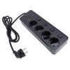 3250 W Power Strip, 4 Outlets, 2-Prong Outlets, 2 Type-C Fast-Charging Ports, 2 USB Ports, Individual Switches, Overload Protection view 3
