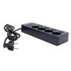 3250 W Power Strip, 4 Outlets, 2-Prong Outlets, 2 Type-C Fast-Charging Ports, 2 USB Ports, Individual Switches, Overload Protection view 4