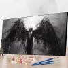 Abstract Paint by Numbers Kit for Adults, Angel Design, 40 x 80 cm, Unframed view 1