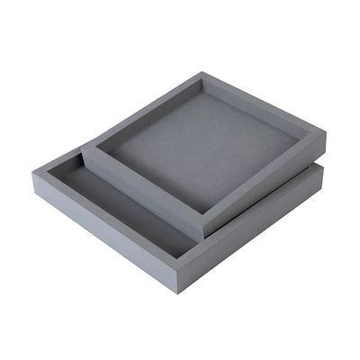 Square Plant Drip Trays, 30.5 cm and 38.1 cm, for Indoor and Outdoor Plants