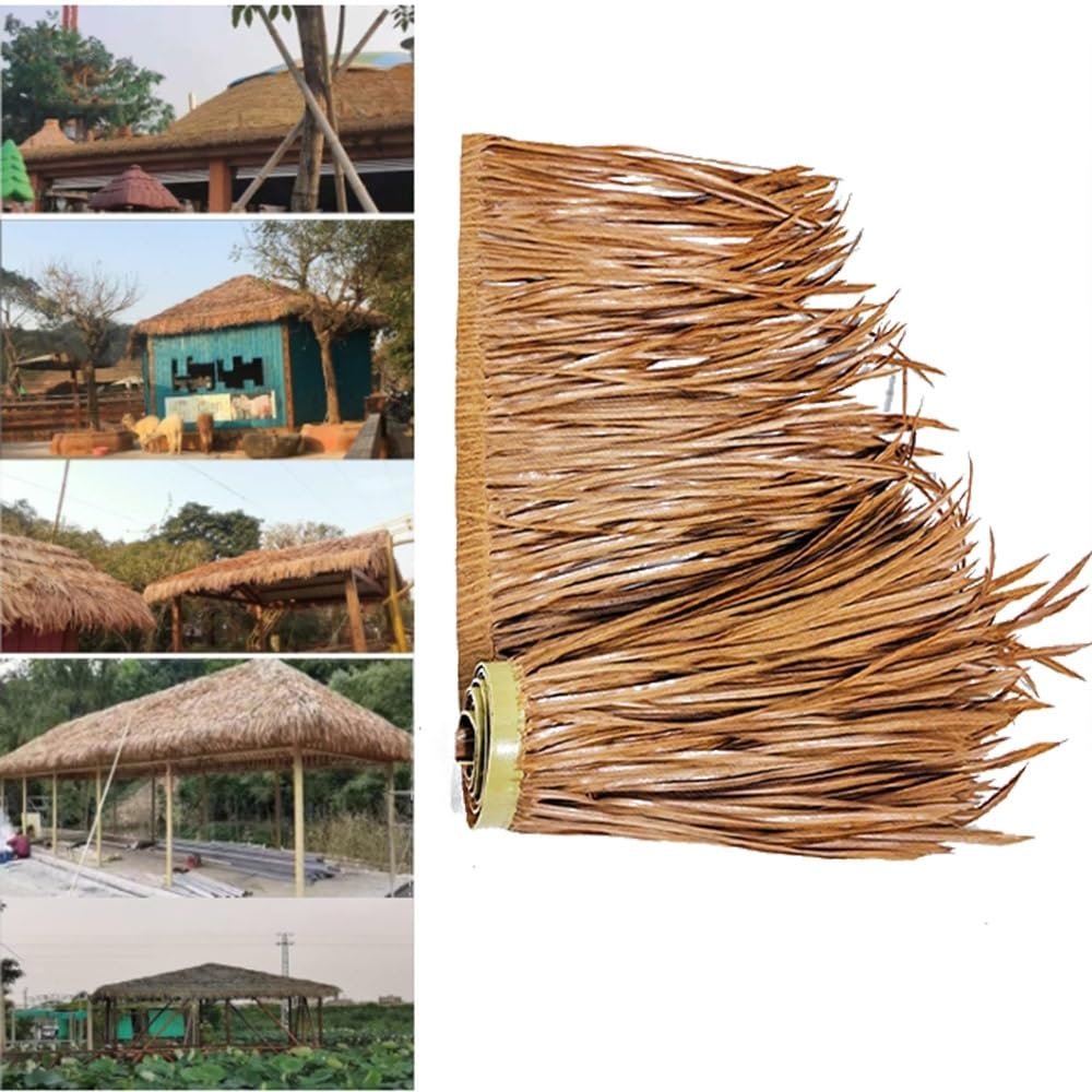 Artificial Palm-Thatched Roof Roll, 0.5 x 300 cm