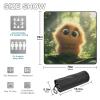 Joitme Cute Little Monster Green Outdoor Picnic Blanket view 3
