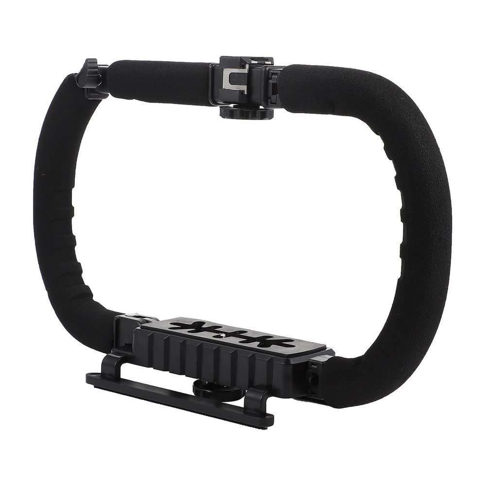 Camera Stabilizer with 1/4-Inch Thread and 3 Shoe Mounts