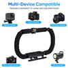 Camera Stabilizer with 1/4-Inch Thread and 3 Shoe Mounts view 3