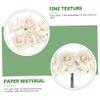 Zerodeko DIY Roses for Crafts, 144 Artificial Paper Roses view 4