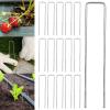 U-Shaped Galvanized Landscape Staples, 10 x 4 cm, 24-Pack view 1