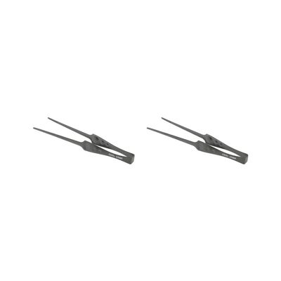 2-Piece Set Multipurpose Tongs, Grill Tweezers, Non-Slip Tool for Steak, Bacon and Ice