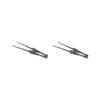 2-Piece Set Multipurpose Tongs, Grill Tweezers, Non-Slip Tool for Steak, Bacon and Ice view 1