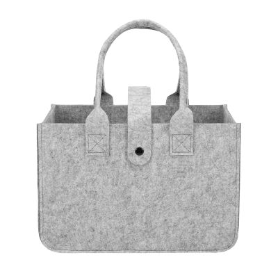 QiXinGYL Felt Tote Bag 10.8L, Felt Shopper Bag, Reusable Shopping Bag