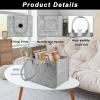 QiXinGYL Felt Tote Bag 10.8L, Felt Shopper Bag, Reusable Shopping Bag view 3