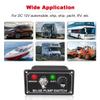 Diheohg 12V DC Fused Marine Bilge Pump Switch Panel, Manual/Off/Auto, 3-Way Rocker Switch with LED Indicator view 4