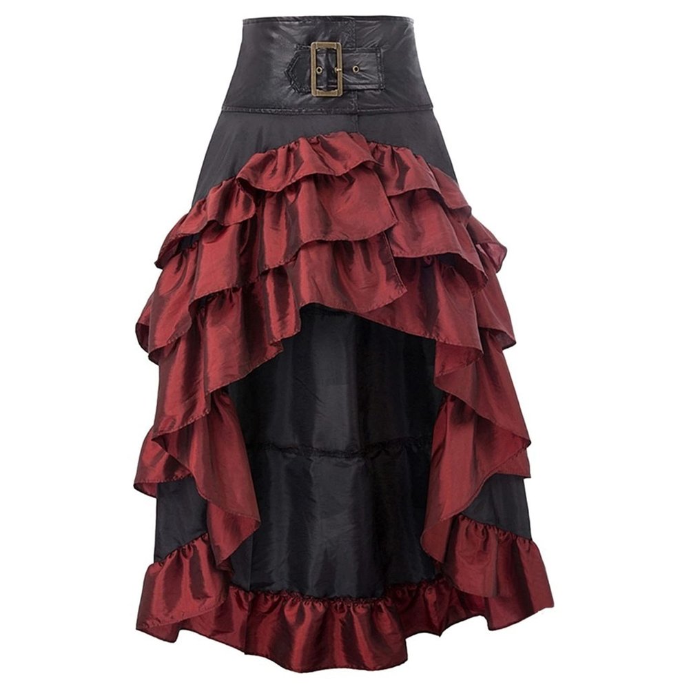 Women's Medieval Gothic Steampunk Pirate Skirt