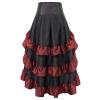 Women's Medieval Gothic Steampunk Pirate Skirt view 3