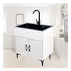 Outdoor Sink with Base Cabinet, Stainless Steel Single Bowl view 1