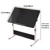 Height-Adjustable Drafting Table with Art Desk for Artists, Home and Office, Computer Table, Easel (Black, 40 x 60 cm) view 3