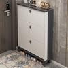 Shoe Cabinet with 3 Tip-Out Drawers, Modern Freestanding Organizer view 1