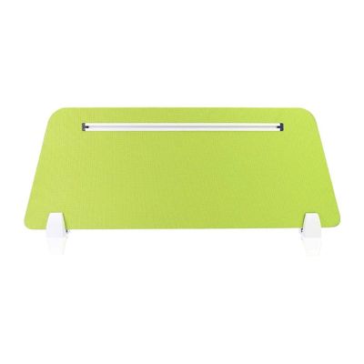 XPLKQXE Acoustic Desk Divider, Portable Desk Privacy Screen, Green, 80 x 30