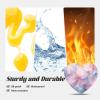 Heart-Shaped Acrylic Refrigerator Magnets, Pink Watercolor Peonies view 3