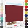 Schuette Ruby Riddle Pleated Blind, No Drilling, Dark Red, 45 x 100 cm (W x H) view 1