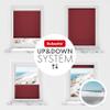 Schuette Ruby Riddle Pleated Blind, No Drilling, Dark Red, 45 x 100 cm (W x H) view 3