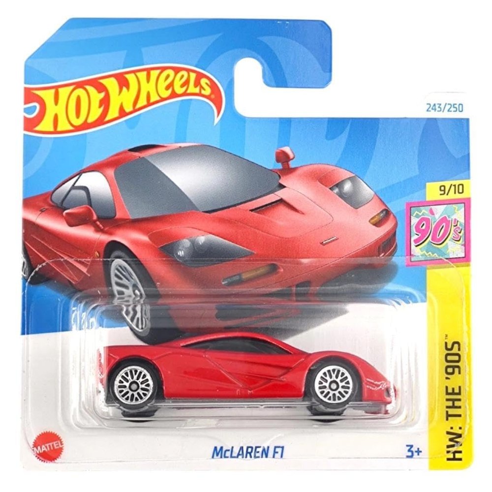Hot Wheels Single Cars McLaren F1 HTB11
