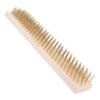 Garden Tile Brush with Stiff Bristles and Lightweight Wooden Handle view 1
