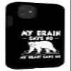 iPhone 11 Case – My Brain Says No, My Heart Says Go Polar Plunge view 3