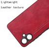 Jiajihua Case for Xiaomi Black Shark 5 5G, 3-in-1 Camera Protection, PU Leather Texture, Red view 3