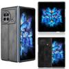 Jiajihua Case Compatible with Vivo X Fold 5G V2178A, PU Leather Texture, 3-in-1 Camera Protection, Black view 1