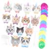Hanging Cat Swirl Decorations for Birthday Parties, 1 Set view 1