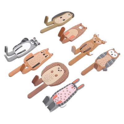 TEMPNAP 8-Piece Magnetic Animal-Style Hanging Hooks