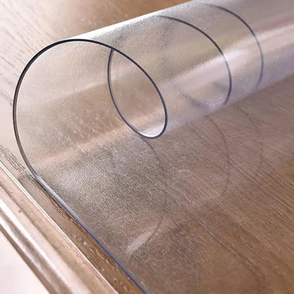 Transparent PVC Chair Mat for Hard Floors, 1.5 mm