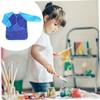 ULDIGI Polyester Painting Apron for Children, Plus Size, Blue view 2