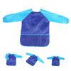 ULDIGI Polyester Painting Apron for Children, Plus Size, Blue view 3