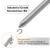 QUARKZMAN PH2 Phillips Screwdriver Bit Set, 1/4" Hex Shank, 6 mm Shaft, 100 mm Long, Magnetic S2 Steel Bits view 4