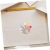 30 Colorful Metal Paper Clips with Plush Balls view 4