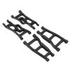 Front and Rear Suspension Arm Set for Traxxas Slash 2WD/VXL, Nitro Slash, Rustler and Raptor 1/10 RC, Nylon, Black view 1