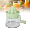 Compact Manual Citrus Juicer for Home Use, Green view 4