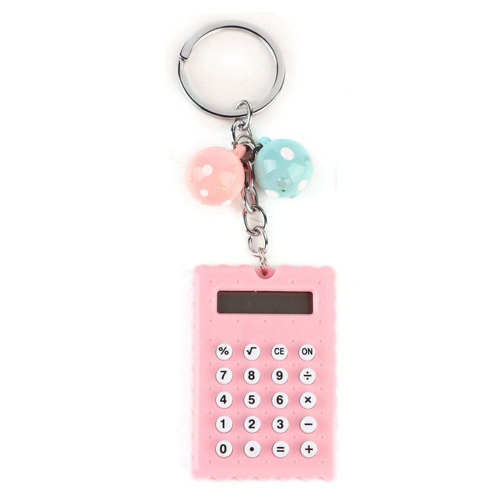 Fashionable, Practical Metal Calculator Keychain (#2)